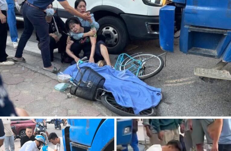 [VIDEO] Hiện trường thương tâm em học sinh lớp 6 varcham với xe tải không qua khỏi trên tay vẫn còn túi xối chưa kịp ăn sáng