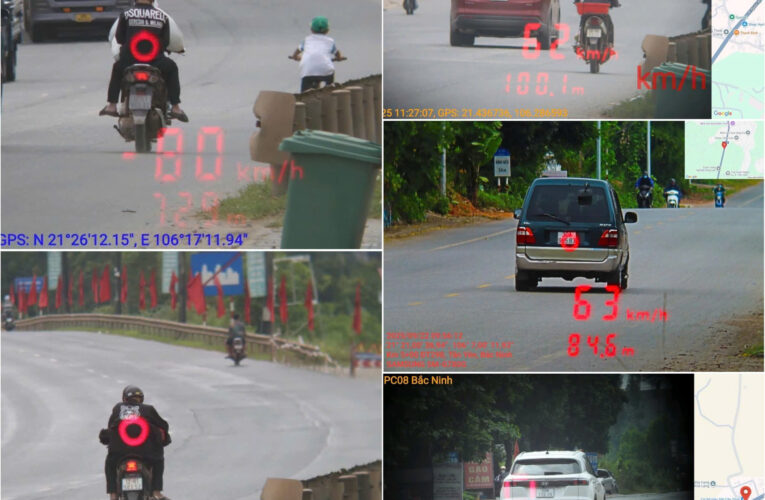 Danh sách hàng loạt xe Lạng Sơn bị phạt nguội tại Bắc Ninh