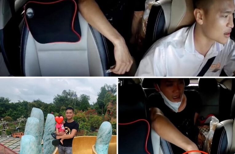 [Video] Người bố cố dúi tờ 200 nghìn vào tay tài xế, nhưng anh nhất quyết không nhận