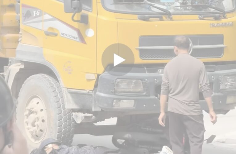 [VD] Hiện trường vụ tại ngã 4 Minh Khai, Tp Lạng Sơn