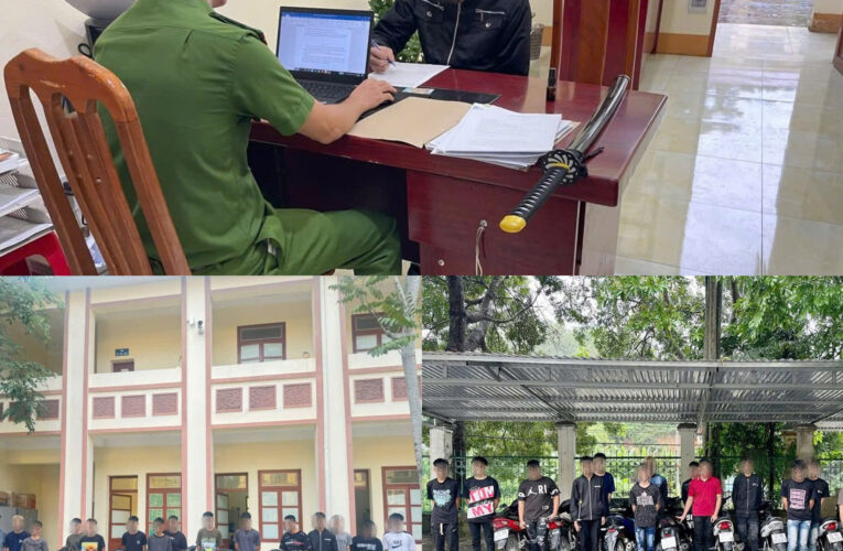 Chi Lăng kịp thời xử lý vụ việc các thanh niên gây rối an ninh trật tự trên địa bàn.