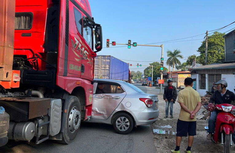 [VD] Hiện trường vụ bến xe Phía Bắc vừa xong
