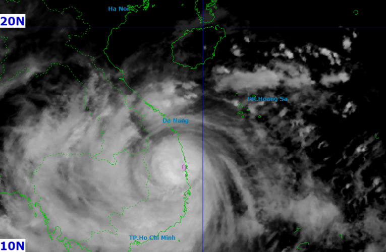 Tin bão số 13 KALMAEGI mới nhất: Ngay lúc này, bão số 13 đã ở trên đất liền các tỉnh Đắk Lắk – Gia Lai, giật cấp 15