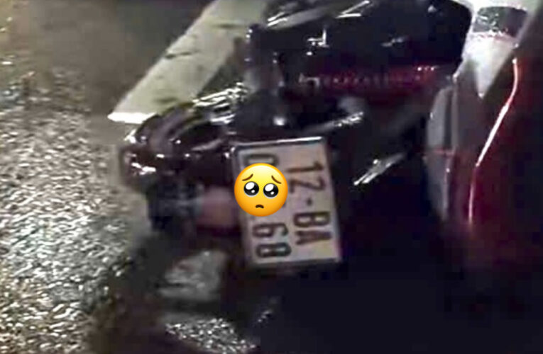 ẢNH KHÔNG CHE : hiện trường xe máy Lạng Sơn varcham ở Bồ Sơn, Bắc Ninh